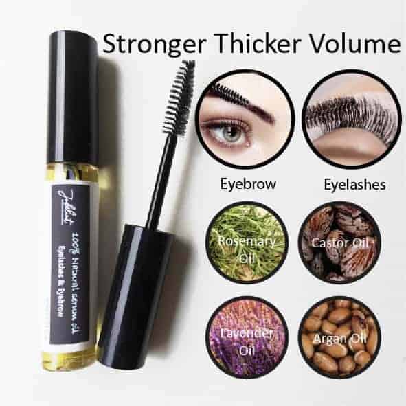 lash brow hair growth serum oil